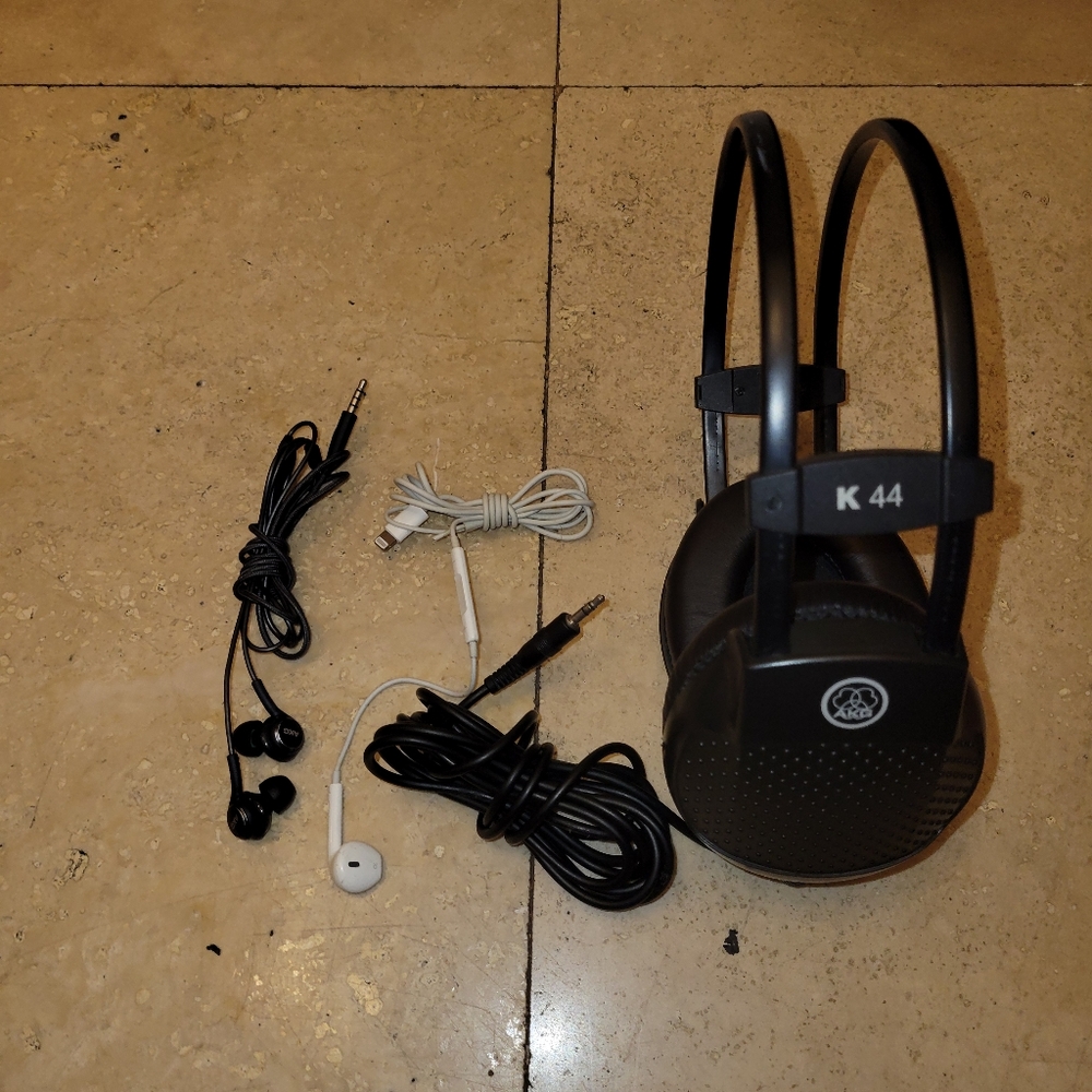 3 Pairs of Headphones